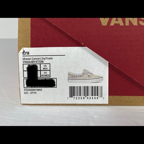 Vans Era Breast Cancer Awareness Sneakers - Picture 6 of 7